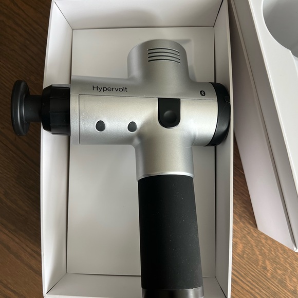 Hypervolt Silver and Black Massage Gun - Picture 1 of 5